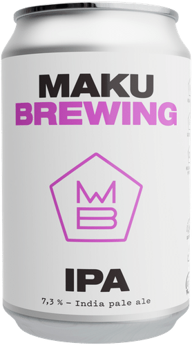 Maku Brewing 7.3% 0.33l IPA olut tlk