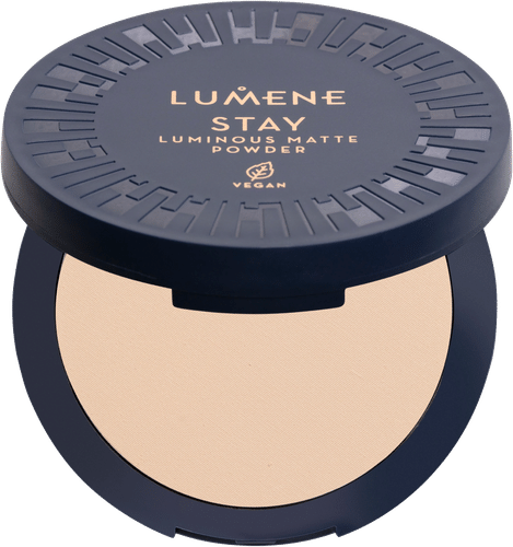 Lumene 持久哑光定妆粉 1 10g｜Lumene Stay Luminous Matte Puuteri 1 10g