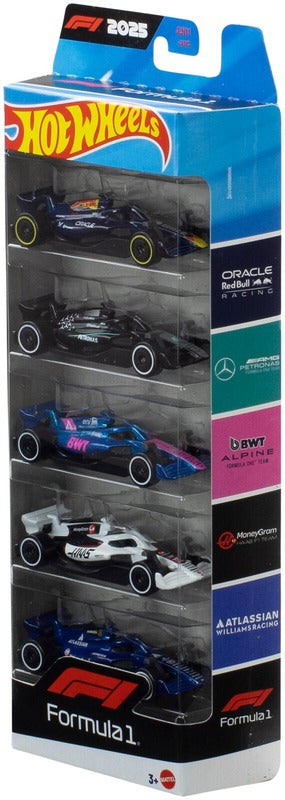 Hot Wheels F1 赛车5件套
