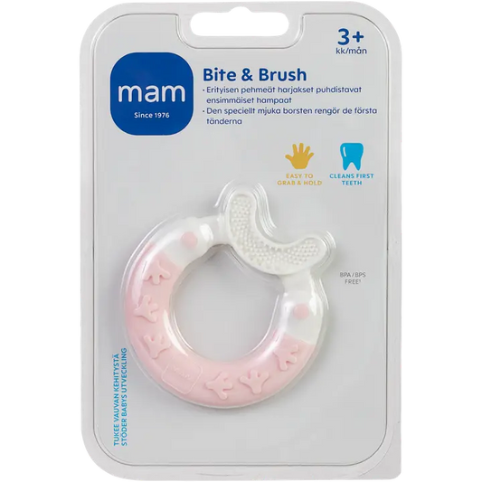 MAM Bite&Brush pururengas｜None MAM Bite&Brush 咀嚼环