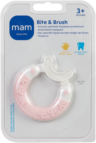 MAM Bite&Brush 咬咬刷环｜MAM Bite&Brush pururengas