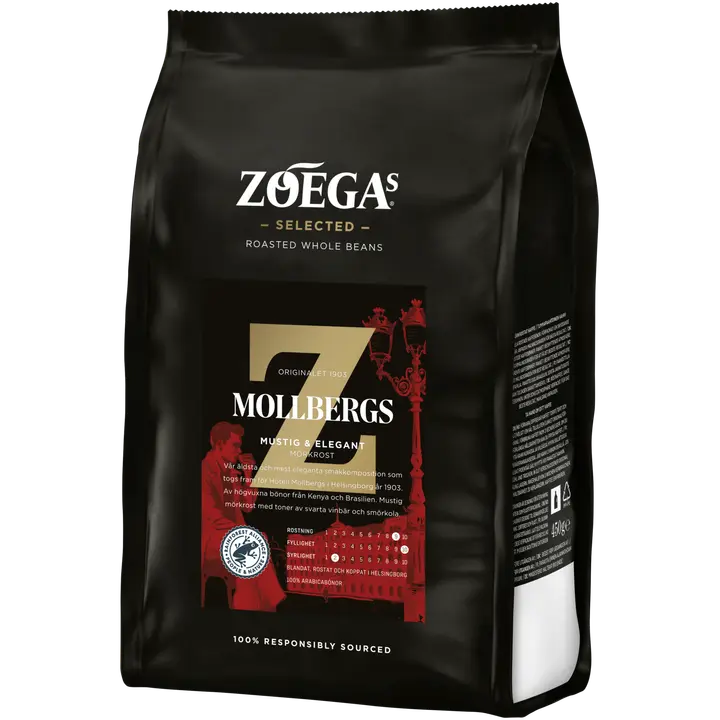 Zoegas Mollbergs Blandning 450g papukahvi｜Zoegas Mollbergs Blandning 450 克咖啡豆