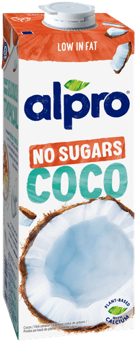 Alpro 无糖 椰子饮品，无糖 1L｜Alpro No Sugars Kookosjuoma, ilman sokereita 1L