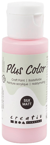 Plus Color 手工艺颜料60毫升 浅粉色