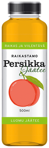 Raikastamo Persikka jäätee luomu 0,5L KMP CH-BIO-006｜Raikastamo 有机蜜桃冰茶 0.5升 KMP CH-BIO-006