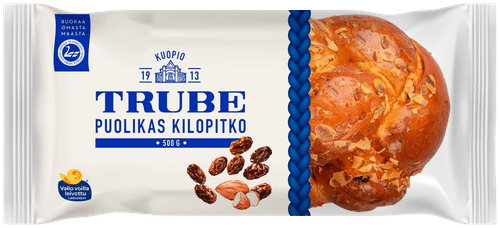 Trube Puolikas Kilopitko 500g pitko｜Trube 500克半公斤辫子面包