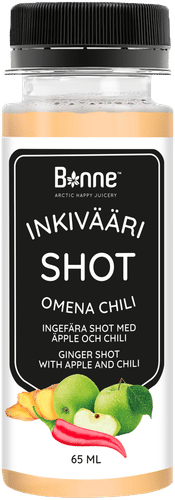 Bonne 65ml Inkivääri Shot Omena chili｜Bonne 65ml 姜汁苹果辣椒