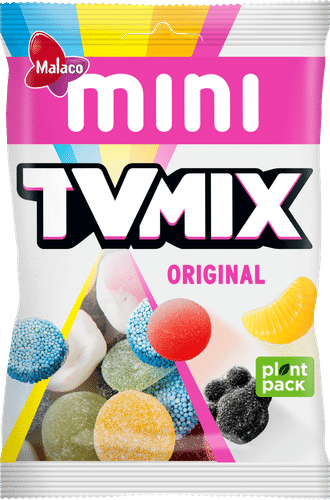 Malaco 电视混合迷你原味糖果混合装 110g｜Malaco Tv Mix Mini Original makeissekoitus 110g