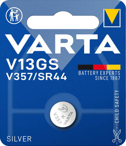 Varta 银币电池 V13GS/V357/SR44 1kpl