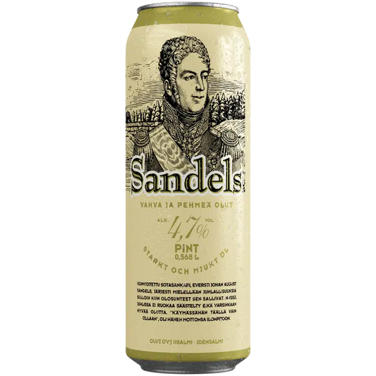 Sandels 4,7 % olut 0,568 l tlk｜Sandels 4.7% 饮品 0.568 升 总计