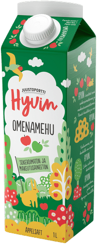 Juustoportti Hyvin 果汁 1 升 苹果