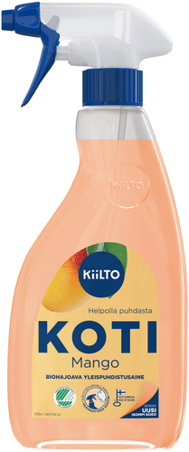 Kiilto 可生物降解通用清洁喷雾 芒果 600 ml
