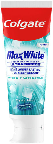 Colgate Max White 白+晶体美白牙膏 75 ml