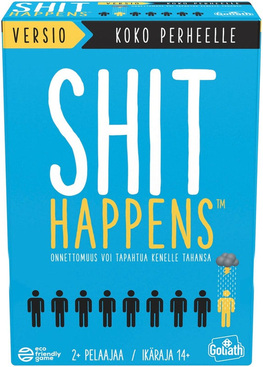 Shit Happens 家庭游戏-芬兰版｜Shit Happens Family Game - Suomi