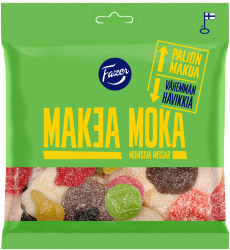 Fazer 甜摩卡糖果袋 300g｜Fazer Makea Moka karkkipussi 300g