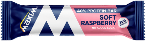 Maxim 40%蛋白棒软覆盆子蛋白棒 50g