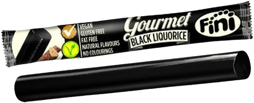 Fini Black liquorice 无麸质甘草棒 32g｜Fini Black liquorice gluteeniton lakritsipatukka 32g