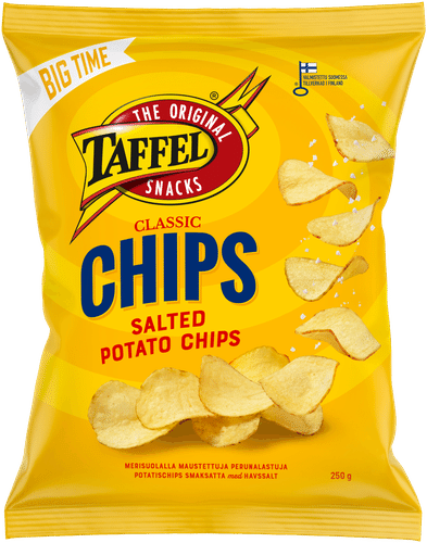 Taffel Chips classic咸味薯片 250g