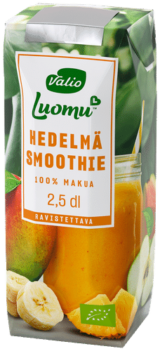 Valio Luomu™ smoothie 2,5 dl hedelmä｜Valio Luomu ™ 水果冰沙 2.5 dl