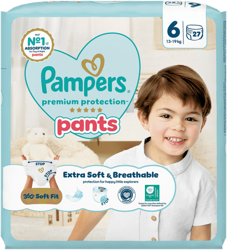 Pampers 高级防护拉拉裤S6号13-19kg 27片