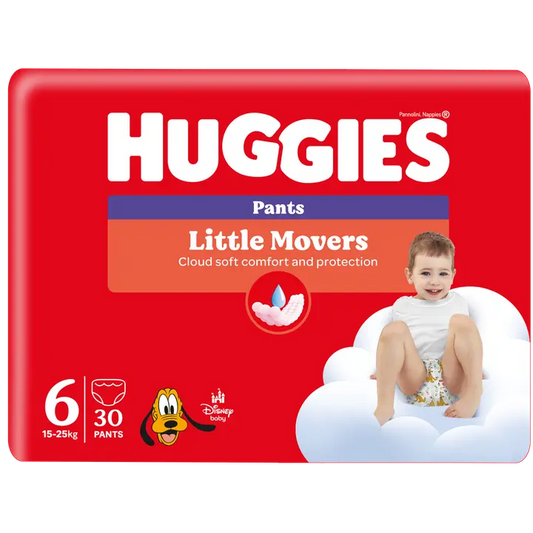 Huggies Housuvaippojen koot 6 30 st｜Huggies 尿布尺码 6 30 码
