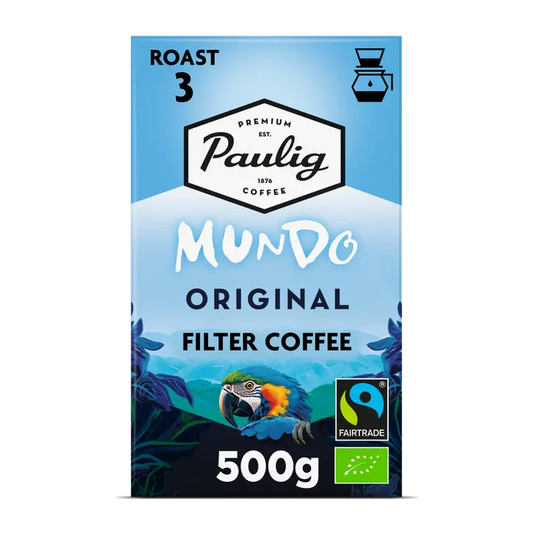 Paulig Mundo Original luomu kahvi suodatinjauhatus 500g｜Paulig Mundo Original 有机咖啡过滤研磨 500g