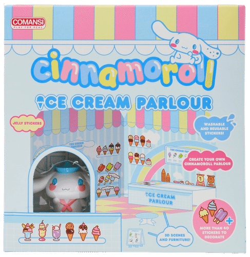 Comansi tarraleikkisetti Cinnamoroll  jäätelökioski