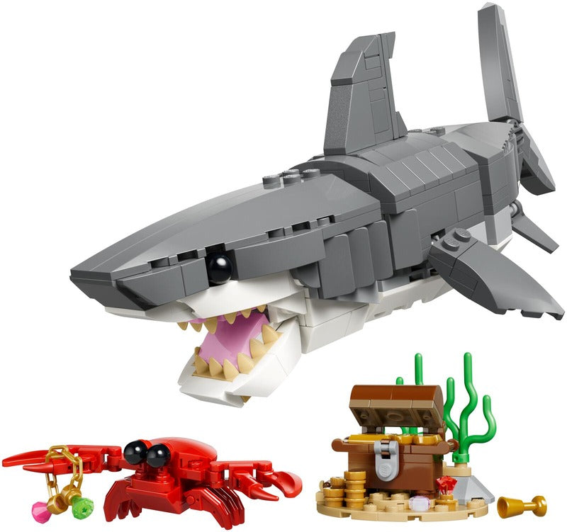 LEGO ® LEGO Creator 31381 凶猛鲨鱼与宝藏箱｜LEGO® LEGO Creator 31381 Hurja hai ja aarrearkku