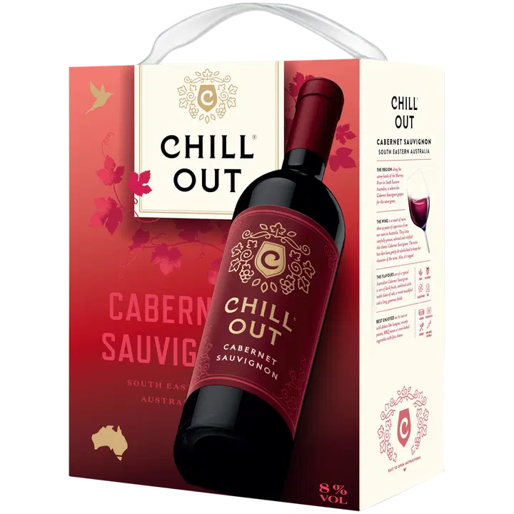 Chill Out Cabernet Sauvignon Australia 8 til-% 3L BIB｜Chill Out 澳大利亚赤霞珠 8 vol% 3L BIB