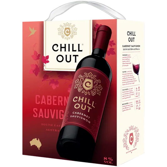 Chill Out Cabernet Sauvignon Australia 8 til-% 3L BIB｜Chill Out 澳大利亚赤霞珠 8 vol% 3L BIB