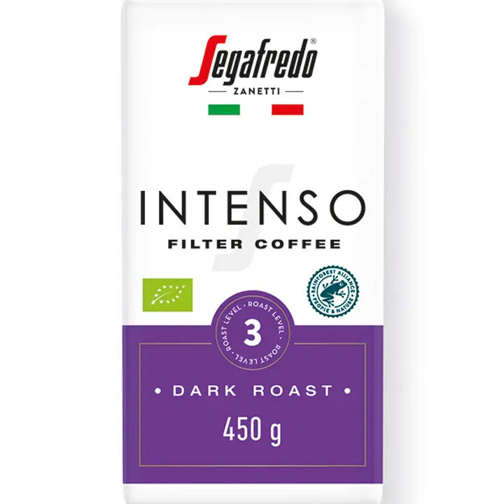Segafredo Intenso suodatinkahvi luomu RAC 450g｜Segafredo Intenso 滴滤咖啡有机 RAC 450g