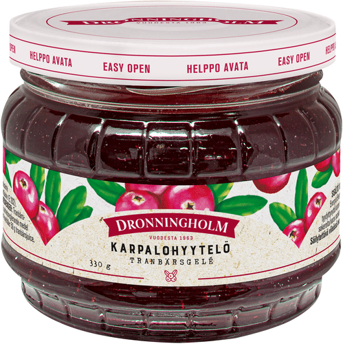 Dronningholm 蔓越莓果冻 330g