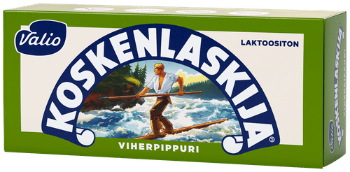 KOSKENLASKIJA LAKT e250 g viherpippuri sulatejuusto laktoositon