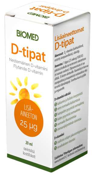 Biomed D-tipat 25 µg 20 ml｜Biomed D 滴 25 µg 20 ml