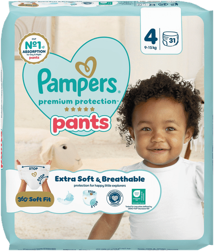 Pampers 高级防护拉拉裤S4号9-15kg 31片