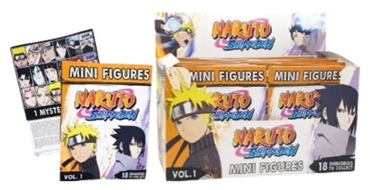 Naruto 火影忍者疾风传 6.5厘米人偶 1个 惊喜包装