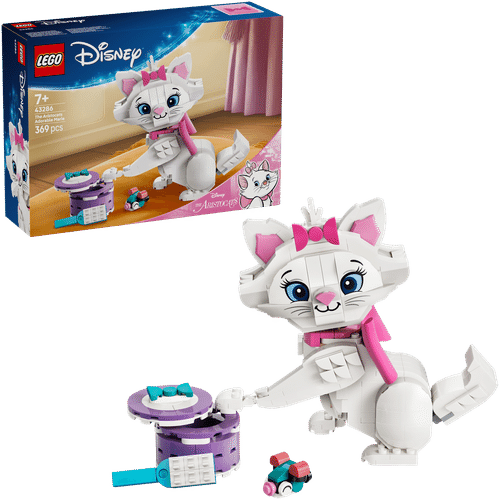 LEGO Disney Classic 乐高®迪士尼经典 43286 猫儿历险记：迷人的玛丽