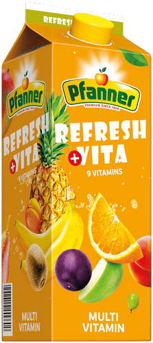 Pfanner Refresh+Vita 多种维生素多果汁饮品 2 l