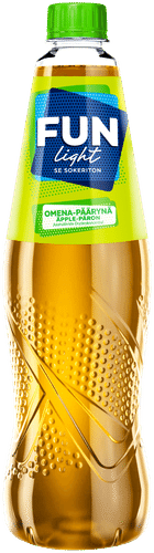 FUN Light omenan ja päärynän makuinen juomatiiviste 0,5l｜Fun Light 苹果梨味浓缩饮料 0,5l