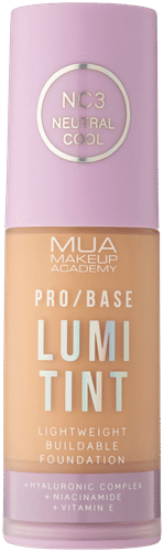MUA Make Up Academy PRO/BASE Lumi Tint Foundation, NC3 30 ml meikkivoide