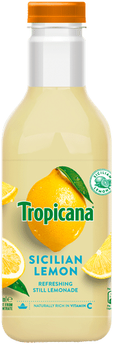 Tropicana Sicilian Lemon mehujuoma 0,9l｜Tropicana 西西里柠檬汁饮料 0,9l