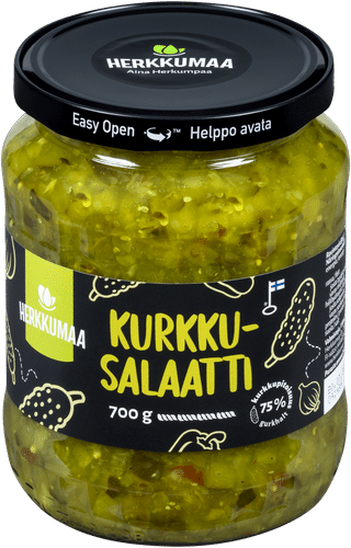 Herkkumaa Kurkkusalaatti 700g