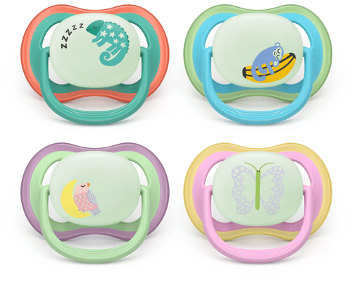 Avent Ultra Air Night 奶嘴，6-18个月 2 kpl