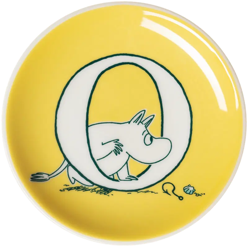 Moomin Arabia 姆明迷你盘10.5厘米 O｜Moomin Arabia Muumi mini lautanen 10,5cm O