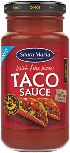 Santa Maria 超辣塔可酱 230 g｜Santa Maria Taco Sauce X-hot, extratulinen tacokastike 230 g
