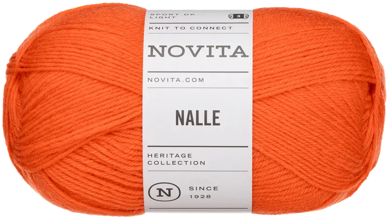 Novita Nalle线 100克 西瓜红 535｜Novita lanka Nalle 100g vesimeloni 535
