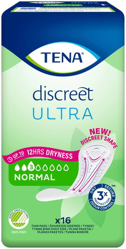 Tena Discreet Ultra标准绷带 16 kpl