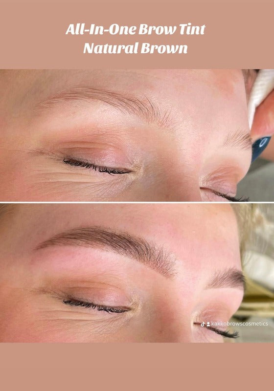 KakkoBrows Cosmetics All-In-One 眉笔 - 自然棕｜KakkoBrows Cosmetics All-In-One Brow Tint - Natural Brown