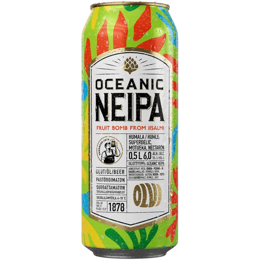 OLVI Oceanic NEIPA 6,0 % 0,5 l tlk｜Olvi 海洋 NIPA 6.0% 0.5 l tlk
