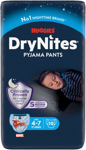 Huggies DryNites 男童款 10片 4-7岁